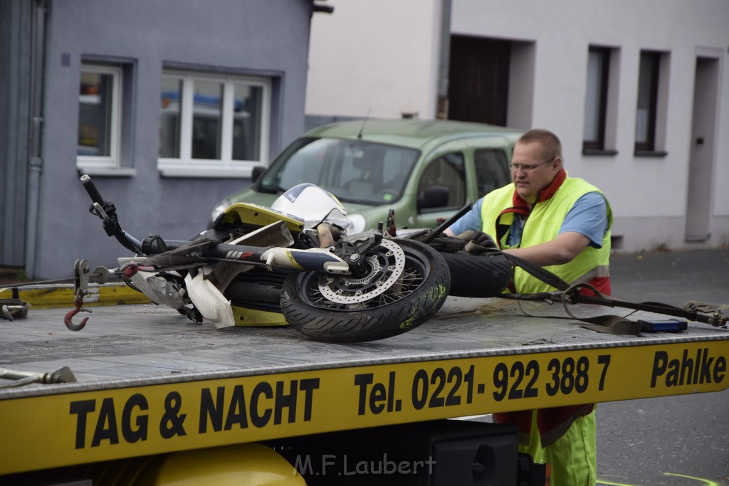 VU Krad PKW Koeln Duennwald Berlinerstr P134.JPG - Miklos Laubert